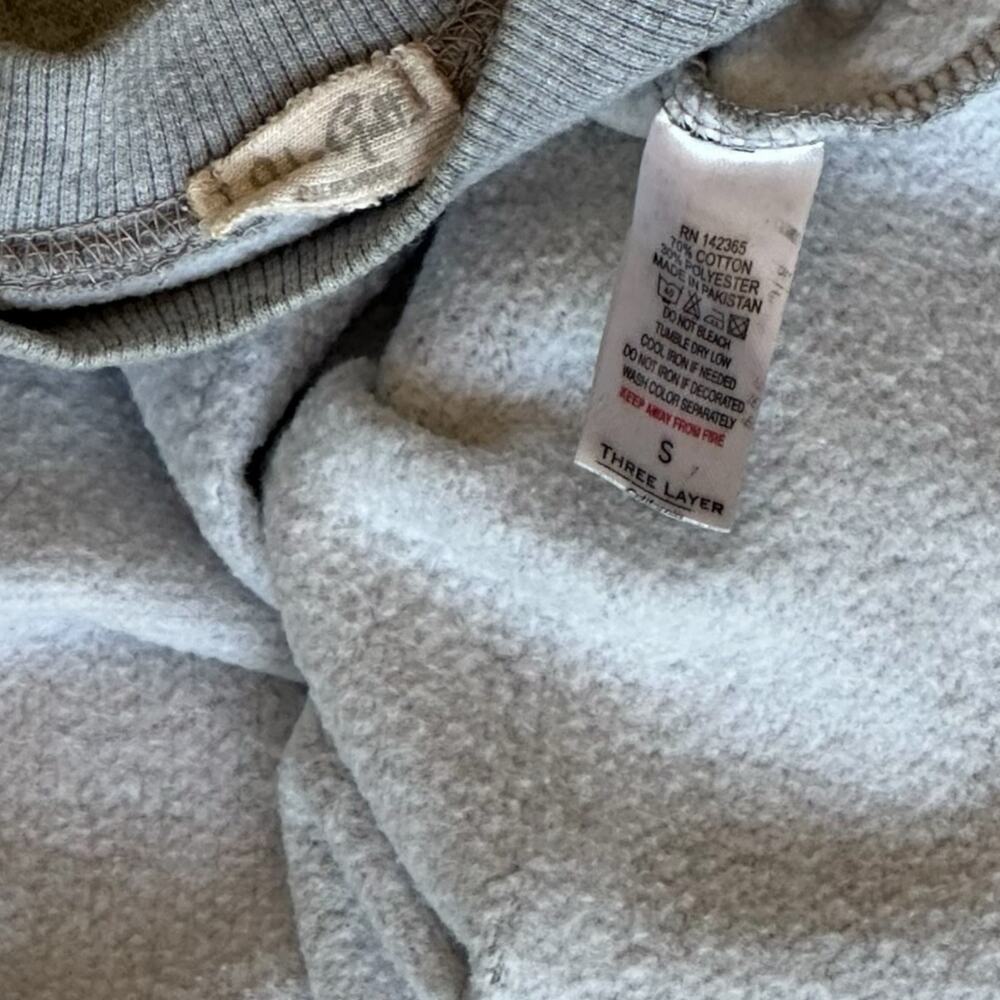 Womens Cropped Sweater Size Small Gray RAD Long Sleeve Soft Casual Fall Winter - Picture 5 of 7